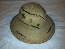 Boy Scout Hat Woven Wicker