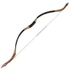 Arc Long Recurve Monobloc 50 Lbs Traditionnel en Bois Chasse