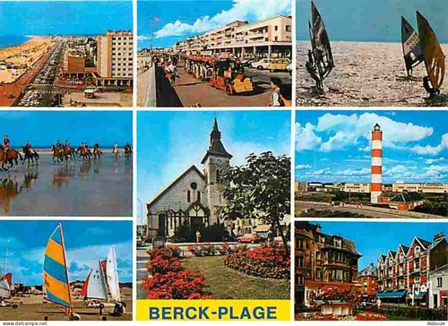 Carte postale berck sur - 62,
