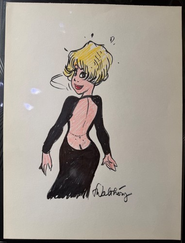 Dessin original walthery - dessin,