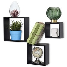 Lot de 3 étagères murales