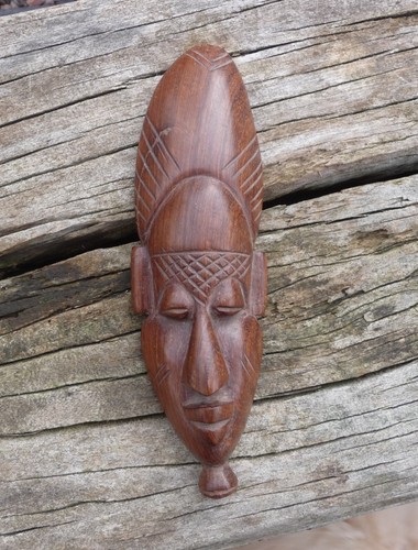Masque africain bois - africain, massif