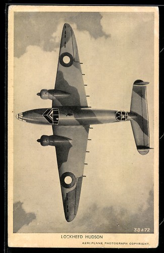 Carte postale lockheed - postale,
