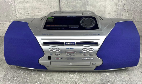 Sharp f200 cd system - md-f200, md/cd