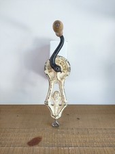 Ancienne Rape A Fromage/Légume En Fonte, Fer Blanc Et Bois - Années 30/40