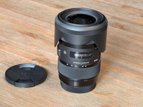 Objectif sigma 8 - 18-35, f1.8