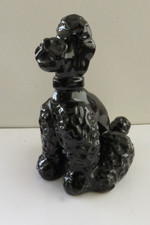 Chien Caniche en faience