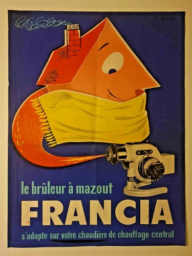 Droux francia affiche - droux,