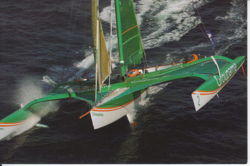 Trimaran groupama franck - trimaran,