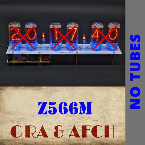 Nixie tubes clock z566 - tubes,