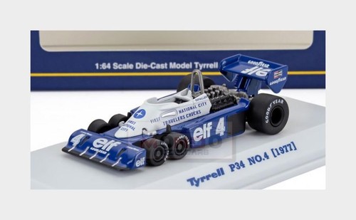 Kyosho tyrrell p34 elf - 1:64, f1