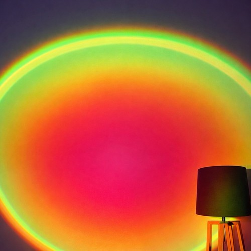Lampe sunset led couleurs - lampe,