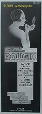 PUBLICITE ROUGIX ROUGE A