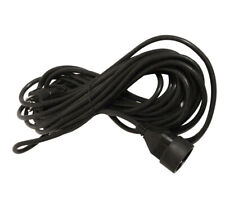 Rallonge électrique avec terre - 10 m - Noir - Chacon