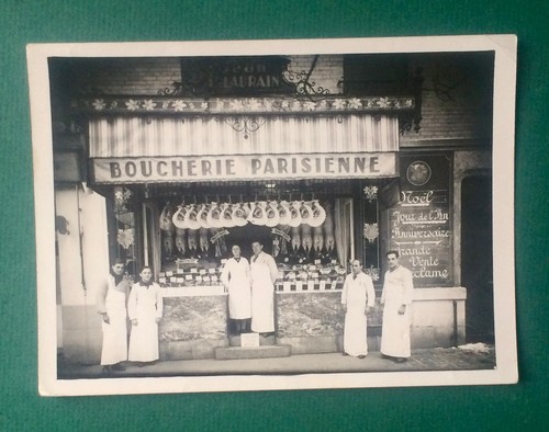 Photo ancienne reims - reims, boucherie