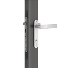 Locinox EIGHTYLOCK-M Serrure Encastrée pour 80 MM Metall-Profile Inox