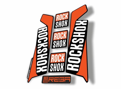 Rock shox reba - rock, decal