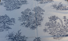 Coupon tissu ancien en Coton