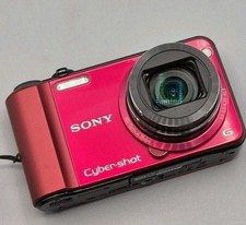 Sony Cybershot DSC-H70 16.1MP Digital Compact Camera Dark Pink 10x Zoom,...