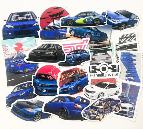 20pc jdm rally legend subaru - 20pc,