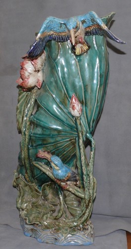 Grand vase allégorique