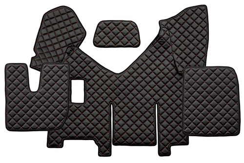 Tapis housse en écocuir - tapis,