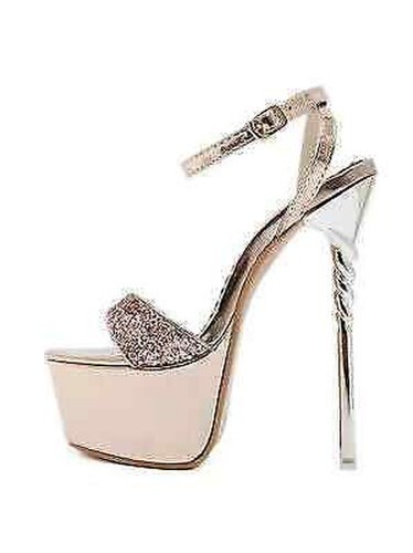 Sandales strass cuir - strass,