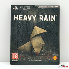 HEAVY RAIN EDITION COLLECTOR - PS3 PAL FR - JEU + BOITE CARTON & MANUEL