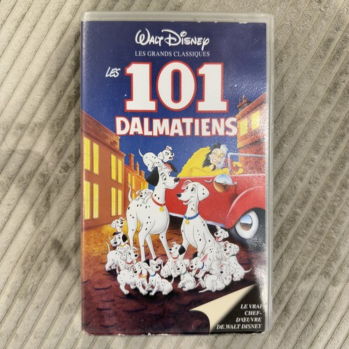 Vhs disney les 101 dalmatiens - vhs,