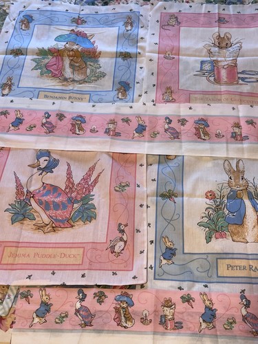 Vtg beatrix potter fabric - vtg,