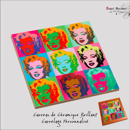 Carrelage marilyn monroe pop - marilyn,