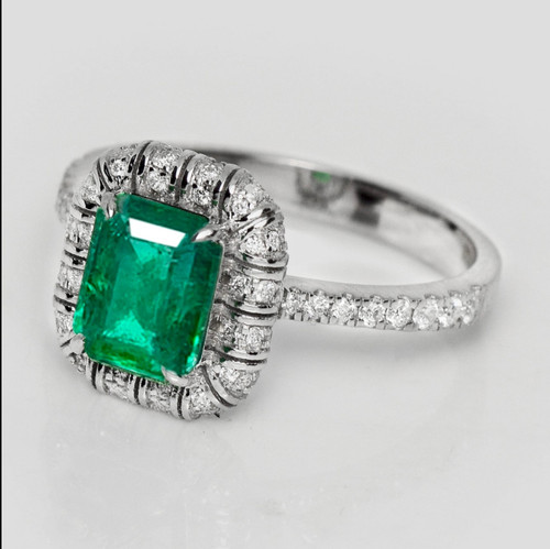 Bague blanc carats - or,