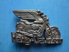 Boucle ceinture métal moto Harley Davidson motor USA