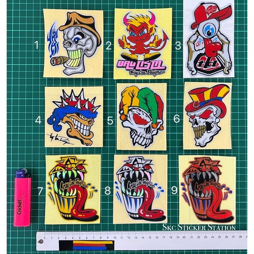 Pcs troy lee design stickers - lee,