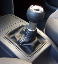 VW POLO 6N 6N2 Tdi 16V Gti Soufflet Levier de Vitesses en Cuir Noir