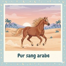 Affiche Poster Cheval Pur Sang