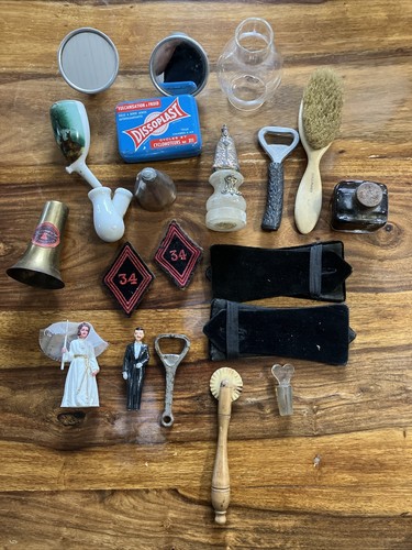 Ancien lot objets brocante - ancien,