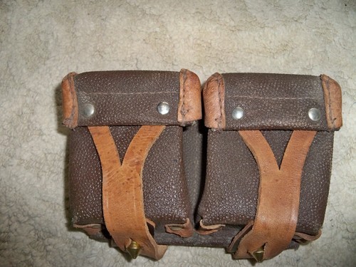 Vintage leather russian mosin - russian,