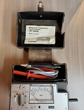 Megohmetre - BBC  GOERTZ Metrawatt JK5000 en Sacoche et manuel