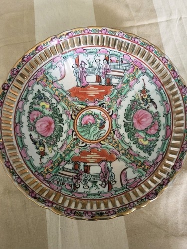 Assiette chinoise vintage - assiette,