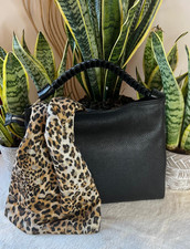 Sac RITA cuir véritable noir