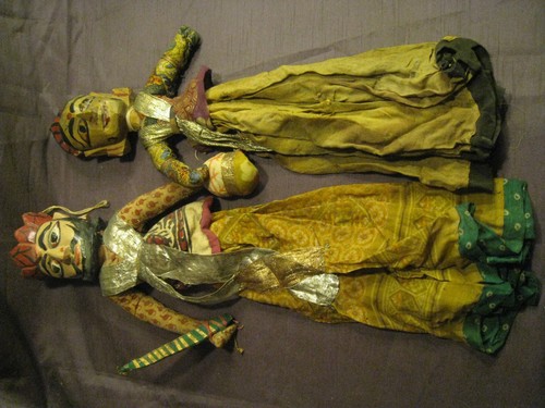 Couple marionnettes - de,