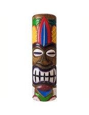 Grand Totem Tiki 50cm en bois