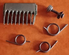 ancien accessoire Rasoir Tondeuse coiffeur barbier - Peigne + Ressorts + Vis