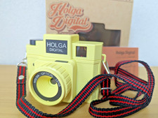 Appareil photo numérique HOLGA jouet objectif optique jaune avec boîte d'occa...