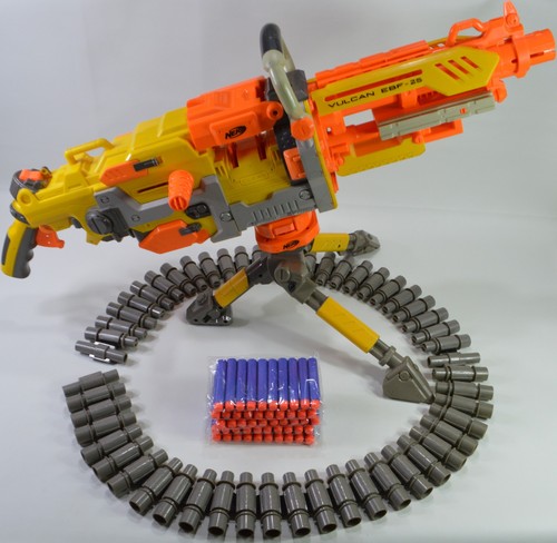 Nerf vulcan with modified - nerf,