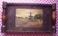 Plateau en bois de Louis