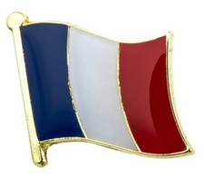 pin's france drapeau 1,5 cm X 1,5 cm