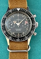 CROTON NIVADA GRENCHEN CHRONOMASTER AVIATOR SEA DIVER VINTAGE CHRONOGRAPH