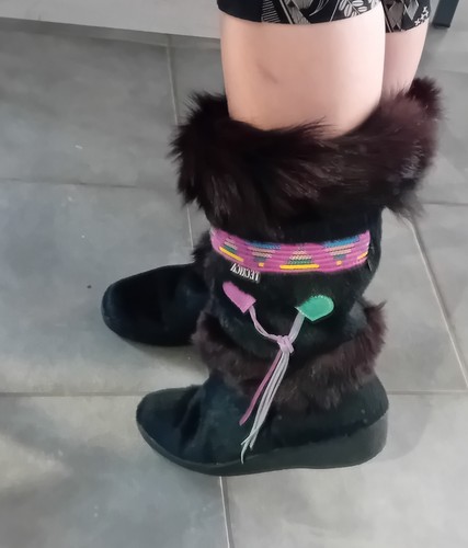 Bottes apres ski - ski, cuir